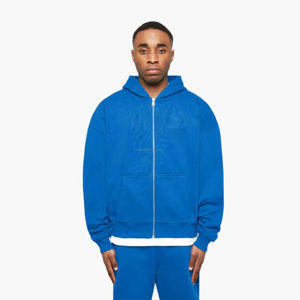 Concevez vos propres sweats à capuche à glissière de sport pour hommes au prix de gros Les hommes utilisent des sweats à capuche à fermeture éclair de meilleure qualité avec logo personnalisé - Product Image 2