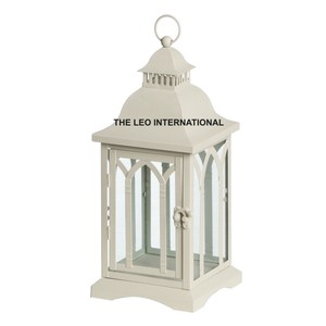 Farol de Vela de Metal de Hierro con Acabado de Cobre, Forma Única, Estilo Elegante, Decoración de Iluminación para el Hogar - Product Image 5