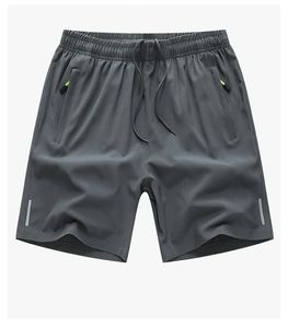 กางเกงวิ่งออกกำลังกายของผู้ชายแห้งเร็วมีกระเป๋าซิปกางเกงขาสั้นชายหาดแบบกำหนดเองฤดูร้อนสไตล์สตรีทแวร์100% โพลีเอสเตอร์ทันสมัย - Product Image 1