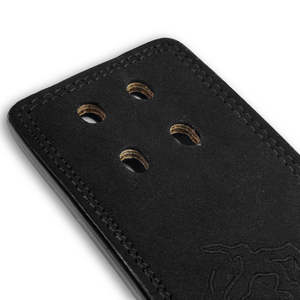 Ceinture de musculation Dark Knight Strongman 10MM en cuir de vachette avec boucle à levier pour entraînement de musculation et powerlifting - Product Image 4