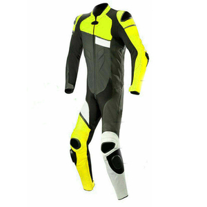 ชุดแข่งมอเตอร์ไซค์น้ำหนักเบาออกแบบได้ตามต้องการชุดหนังมอเตอร์ไซค์ - Product Image 5