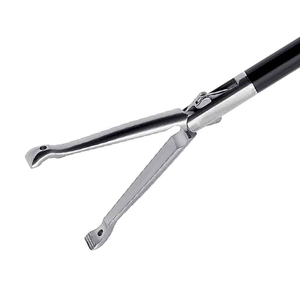 Pinzas de Precisión para Extracción de Ganglios Linfáticos Laparoscópicas, 5 mm x 45 cm, Juego de Instrumentos Manuales de Acero Inoxidable para Procedimientos Endoscópicos - Product Image 4