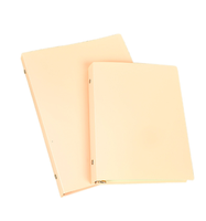 Diviseur de pages de remplissage PP transparent personnalisé 6 trous onglets d'index Standard A5/A6 agenda de journal d'affaires index diviseurs agendas