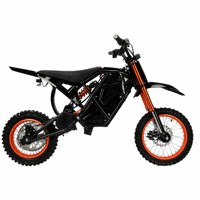 Moto tout-terrain électrique haute performance 3000W Peak, 55 km/h, 48V 21AH, avec amortisseur hydraulique à azote