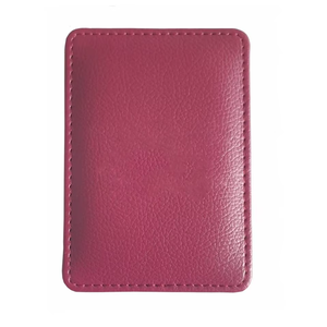 Porte-cartes de crédit en cuir PU NEXXGEN avec blocage RFID, logo personnalisé, portefeuille fin à double pli, compact, unisexe, 4 en 1, mode haut de gamme - Product Image 3