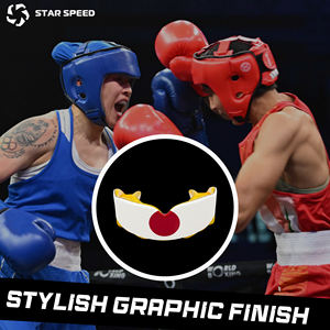 Customized Professional Boxing Mouth Guards For Sport Training Rubber Material With Custom Logo Printing - Product Image 2