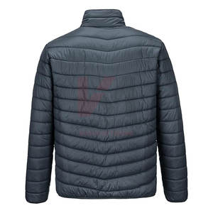 Men's Customizable <b>Packable</b> Puffer <b>Jacket</b> Hot Selling Winter Insulated Coat Elastic Hem Cuffs OEM Wholesale Factory Supplier - Product Image 2