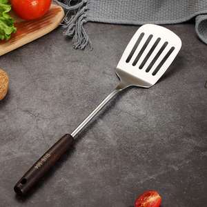 15 Inch Stainless Steel Kitchen Utensils Heavy Duty <b>Long</b> Handle Cooking Tools for Home & Commercial Use - Product Image 5