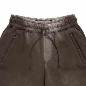 Custom Blank Street Style Acid Wash Premium 100% Cotton Sweat <b>Shorts</b> Premium Quality With Draw String Sweat <b>Shorts</b> - Product Image 3