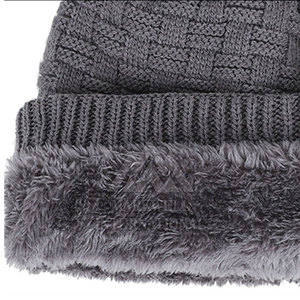 Gorros Jacquard de lana de algodón 100% para invierno, gorros hechos con la mejor tela, gorros Jacquard más vendidos, gorros a la venta - Product Image 3