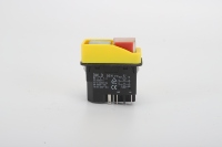 Interruptor de motor LIXIAN 16A 250V IP54 ABS impermeable electromagnético ON-OFF pulsador 2NO Industrial DZ06