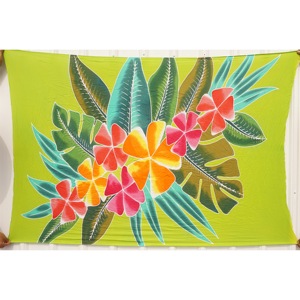 Pareos Hawaianos Pintados a Mano 100% Rayón de Alta Calidad, Ropa de Playa Personalizada al por Mayor, Cubierta para las Islas del Pacífico Asiático HPGU025-02-180 - Product Image 1
