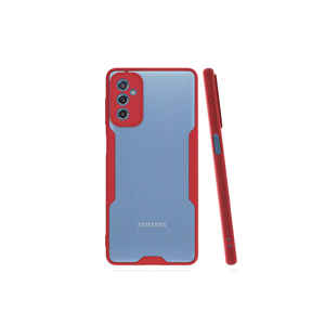 Coque en silicone premium HRMN Parfe pour Samsung Galaxy M52, étui de protection souple en TPU rouge, compatible avec les modèles A34, A24, A22, A12, A71 - Product Image 1
