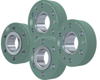 NMTG NS12 Acier Personnalisé OEM Accouplement à disque rétractable robuste sans clé Garantie 12 mois Alésage 50-500mm Transmission de puissance