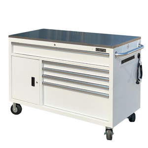 132cm 05 cajones armario de herramientas rodantes con ruedas OEM y ODM para taller garaje almacén almacenamiento para almacenamiento industrial - Product Image 2