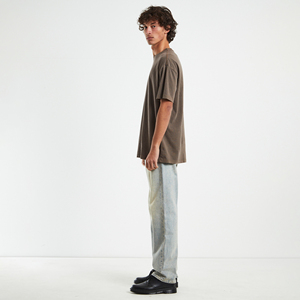 T-shirt Homme Oversize en Coton Jersey Lourd avec Impression Gonflée et Logo Personnalisé – Grandes Tailles – Vente en Gros - Product Image 4