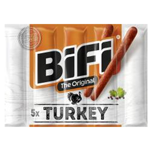 Rollo de pavo BiFi a granel, 45 g, paquete de 24, caja maestra, peso neto 1,08 kg, para venta al contado y llevar, clubes mayoristas y cadenas minoristas, exportación - Product Image 1