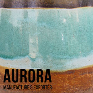 Pot de fleurs en céramique vietnamien fait main de haute qualité, finition émaillée, écologique, avec trou de drainage pour la décoration de jardin et de maison (usage privé) - Product Image 4