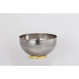 Admirable Design Metal Aluminium Snack Serving Bowl Serving <b>Platter</b> Decorative Centerpiece for Kitchen Home Hotels Restaurants - Product Image 2