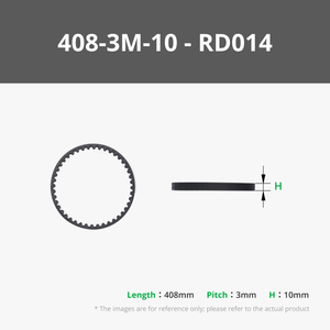 Correa dentada síncrona HTD, material PU, producto OEM personalizable para industrias de construcción - Product Image 5