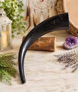 Jarra Vikinga de Cuerno de Búfalo Real Hecha a Mano, Estilo Náutico, Ecológica, de Alta Calidad para Beber, Marca REHMAN CRAFT - Product Image 2