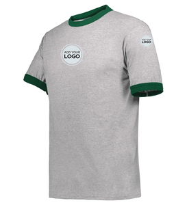 เสื้อยืดริงเกอร์ แบรนด์เสื้อยืดโลโก้แบบกำหนดเอง เสื้อยืดผู้ใหญ่แบบกำหนดเอง - Product Image 3
