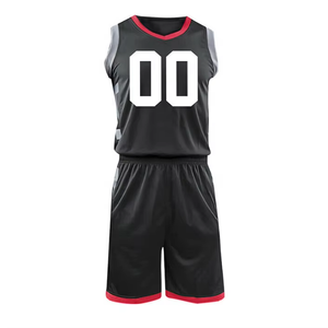 Ensemble de basketball d'impression par sublimation de qualité supérieure, uniforme de basketball sans manches, uniforme de basketball basique à succès - Product Image 6
