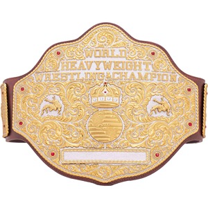 <span class=keywords><strong>Ceinture</strong></span> de champion du monde de la <span class=keywords><strong>WWE</strong></span> Big Gold, <span class=keywords><strong>réplique</strong></span> de la <span class=keywords><strong>ceinture</strong></span> de championnat des poids lourds, plaques métalliques dorées personnalisées, <span class=keywords><strong>ceinture</strong></span> de lutte en cuir marron - Product Image 1