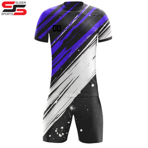 Uniforme d'équipe de football pour hommes adultes personnalisés ensembles d'entraînement de haute qualité avec logo imprimé maillots de football vêtements de sport - Product Image 1