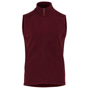 Gilet en polaire élégant avec impression de broderie de logo personnalisé Veste sans manches pour l'extérieur d'hiver Vêtements décontractés Fourniture d'usine OEM - Product Image 1