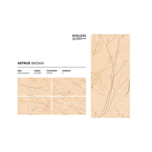 Carrara เคลือบเงาสีขาว1200*600พอร์ซเลนขนาดใหญ่หินอ่อนขัดเงามองสำหรับพื้นภายในที่ทันสมัยความหนา5มม. - Product Image 1