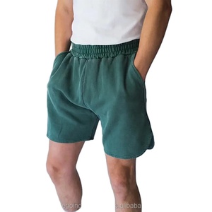 Wholesale <b>Men's</b> High Quality 100% Cotton <b>Baggy</b> Acid Wash Jogger <b>Shorts</b> Custom Logo Casual <b>Shorts</b> - Product Image 1