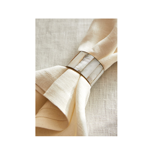 Servilletero de resina con incrustaciones de hueso hecho a mano Hotel Home Restaurant Vajilla Soporte Forma Barra Forma redonda - Product Image 6