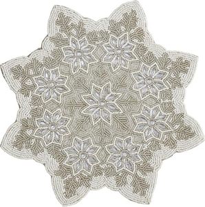 แผ่นรองจานทรงกลมดีไซน์สำหรับงานปาร์ตี้และงานอื่นๆเครื่องใช้บนโต๊ะอาหารดีไซน์ตกแต่ง - Product Image 1