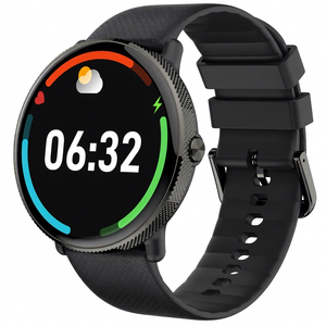 นาฬิกาอัจฉริยะ Sower หน้าจอ AMOLED ทรงกลม 1.43 นิ้ว เครื่องติดตามการออกกำลังกาย กันน้ำ IP68 ชาร์จแม่เหล็ก นาฬิกาสปอร์ตสำหรับทุกเพศ - Product Image 1