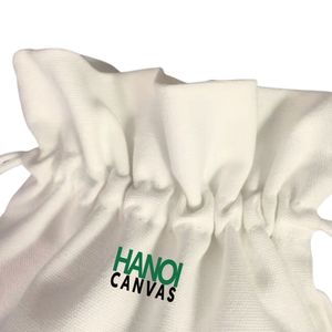 Bolsa cosmética de lona de algodón de calidad superior, bonito estilo ecológico con impresión de logotipo personalizado, cierre de cadena de moda BSCI Vietnam - Product Image 6