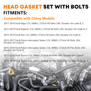 Kit de joints de culasse Vypart HGS4213 pour Ford Explorer Edge Flex Taurus Interceptor 3.5L V6 Intake 2011-2019 - Product Image 6