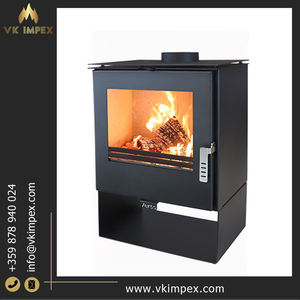 Diseño innovador 5kW Eficiencia de calefacción nominal Estufa de chimenea de leña para hotel, villa, apartamento, casa, pasillo, dormitorio - Product Image 2