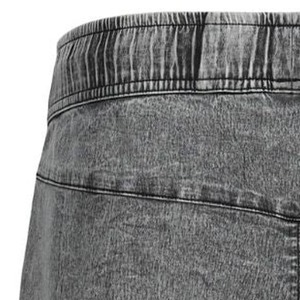 OEM Factory Made Streetwear Sun Fade <b>Shorts</b> Ram Hem French Terry Distressed Baggy Acid Wash <b>Shorts</b> For <b>Men</b> - Product Image 5