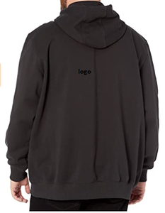 Vente chaude Hommes Zip Avant de Travail À Capuche 100% Coton Importé fermeture À Glissière Laver À La Machine Pas Cher Stock Mode D'origine fit - Product Image 4