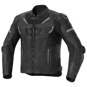 Veste de moto en cuir Stitchmode pour homme et femme, pour la course automobile, avec protection corporelle - Product Image 3