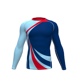 Rash Guard imprimé de logo sur mesure, fabricant de Rash Guard de natation de surf à manches longues pour hommes, imprimé en gros - Product Image 6