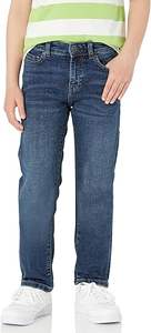 OEM 100% Coton Taille mi-haute Coupe droite Jeans en denim tricoté style Hip Hop avec rivets et effet vieilli, imprimé orange, lavage à la main, noir, lavable, Printemps - Product Image 3