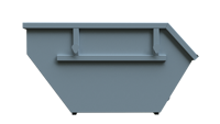 Matériel de traitement des déchets industriels, collecte des ordures, recyclage, bac de stockage des débris, 4M, matériau Hardox/ST-52, BDB BDB.60104-A