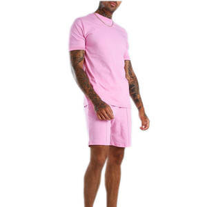 Ensemble short et t-shirt respirants à quantité minimale de commande basse Meilleur prix de vente Ensemble de shorts d'été pour hommes - Product Image 4