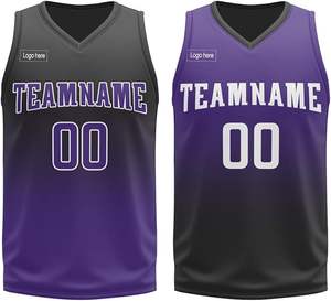 Uniforme de basket-ball léger de style unique de couleur unie uniforme de basket-ball de qualité supérieure pour adulte - Product Image 3