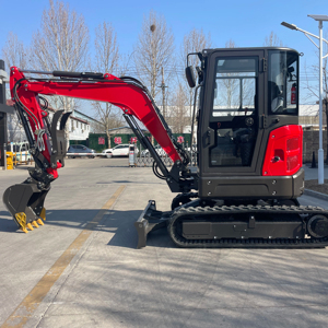 Miniexcavadora sobre orugas verde de 4-6 toneladas Nueva excavadora con motor de núcleo de motor EPA <span class=keywords><strong>Euro</strong></span> 5 y componentes PLC - Product Image 6