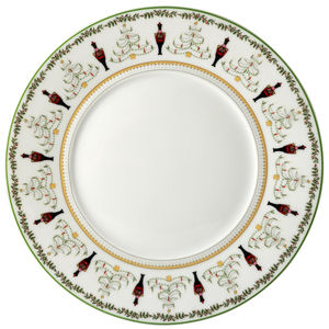 Unique Style Unique Design Shiny <b>Gold</b> Plated Metal <b>Charger</b> <b>Plate</b> For Home Catering Serving <b>Plate</b> Hot Food Server Usage Item Use - Product Image 2