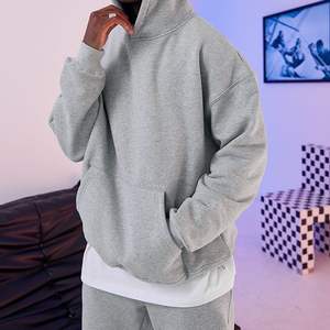 Sudadera con Capucha Extra Grande de Primera Calidad, con Cierre, Unisex, Logotipo Personalizado Bordado, Invierno, 100% Algodón, Antiarrugas - Product Image 5