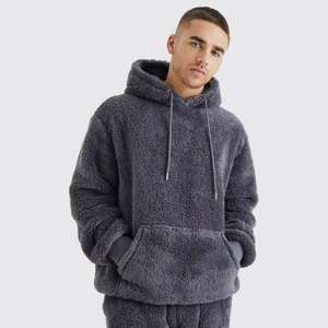 Ensemble survêtement homme en molleton sherpa personnalisé MOVATEXTILE, ensemble deux pièces en molleton sherpa, survêtement/sweat-shirt personnalisé - Product Image 3